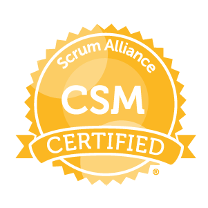 Scrum Master Certified Badge